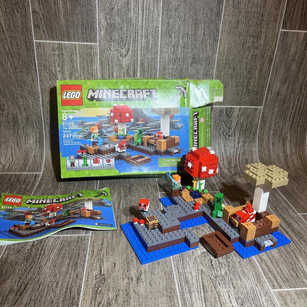 LEGO Minecraft The Mushroom Island (21129)